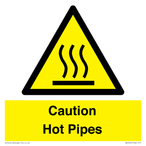 Caution Hot Pipes